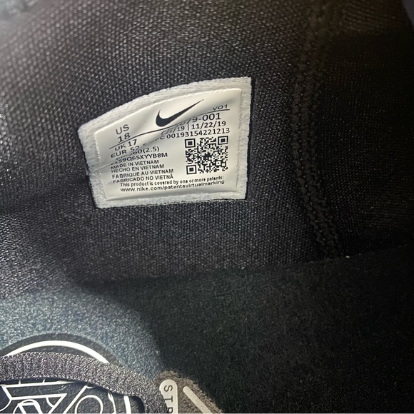 Nike PG4 Black White Grey Mens Basketball Shoes Black White CD5079-001 Size 18 - Picture 6 of 7